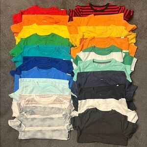 20 boys 5t short sleeve t-shirts